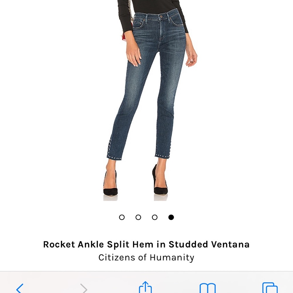 Citizens of humanity rocket high rise skinny jeans